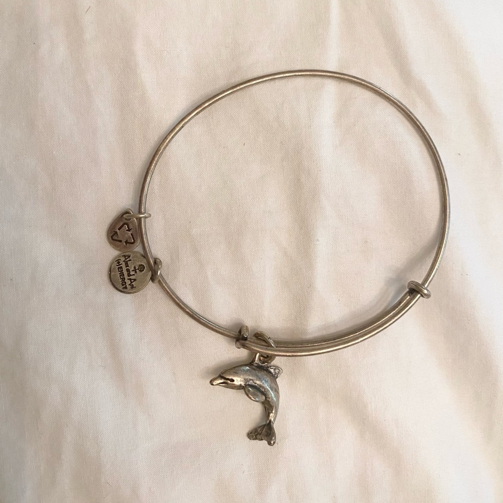 Alex and Ani Dolphin Charm Bracelet